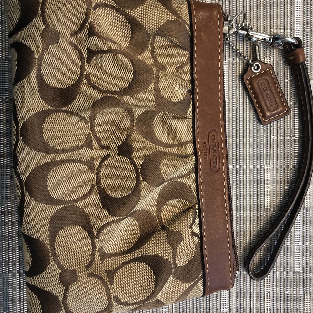 Coach wristlet